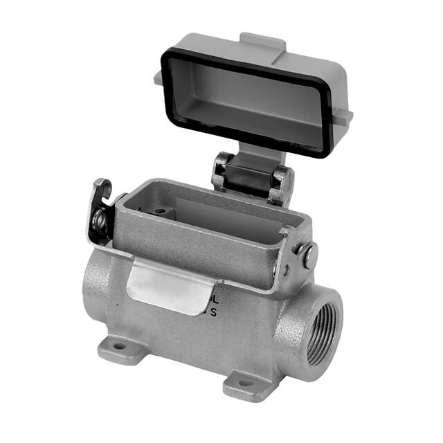 C146 10F015 606 2 Amphenol Tuchel Industrial  Alloggiamenti per connettori per impieghi gravosi, cappucci e basi